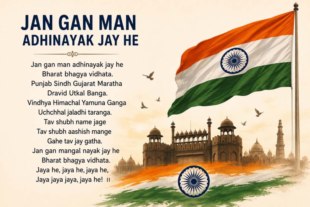 Jan Gan Man - Indian National Anthem - Romanized