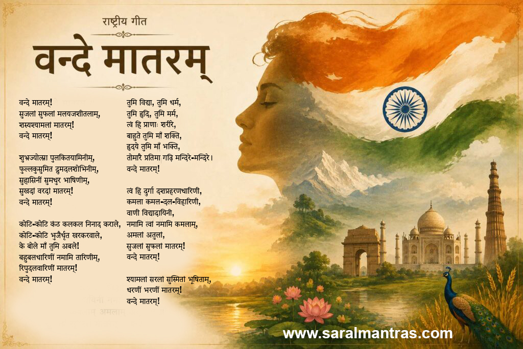 vande mataram hindi