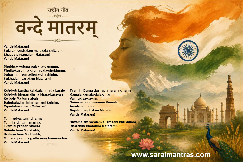 vande mataram romanized
